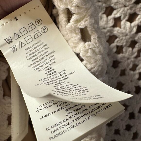 NWT Michael Kors Crochet Midi Dress Small - Picture 6 of 7